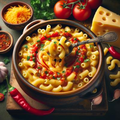 Image of Salsa Spiked Macaroni and Cheese