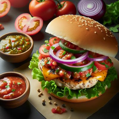 Image of Salsa Turkey Burgers