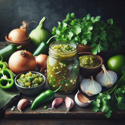 Image of Salsa Verde Canning Recipe