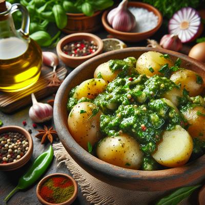 Image of Salsa Verde Potato Salad
