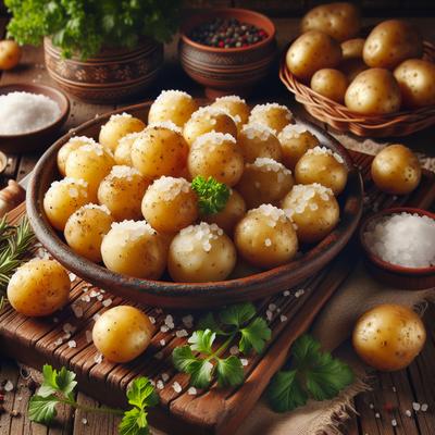 Image of Salt Crusted Potatoes