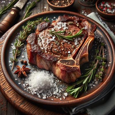 Image of Salt Fried Rib Eye Steak