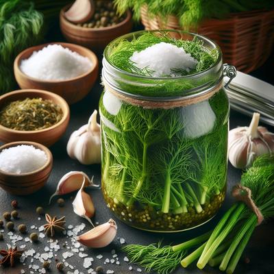 Image of Salt Preserved Dill