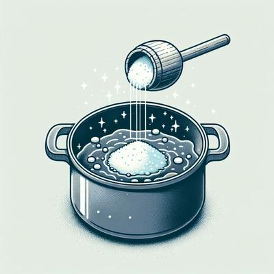 Image of Salted Boiling Water What Does It Mean