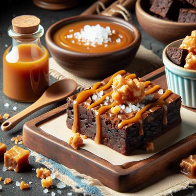 Image of Salted Caramel Crunch Brownies