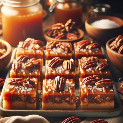 Image of Salted Caramel Pecan Bars