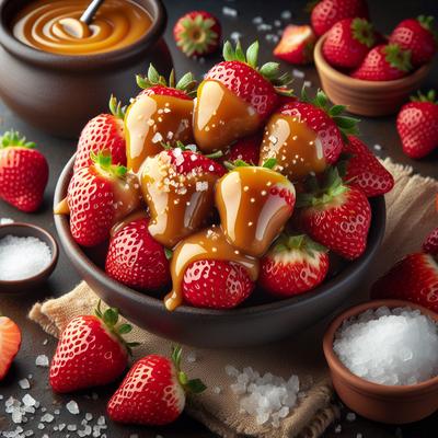 Image of Salted Caramel Strawberries