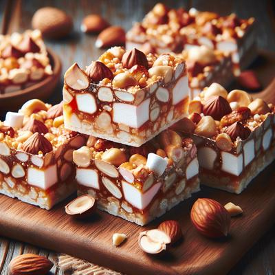 Image of Salted Nut Squares