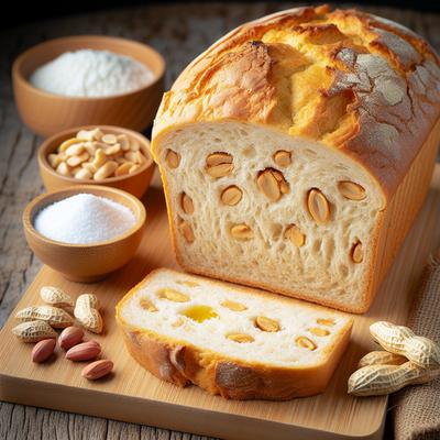 Image of Salted Peanut Bread for Bread Machine