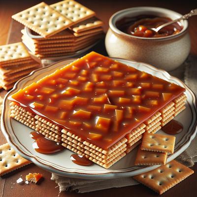 Image of Saltine Cracker Toffee Crust