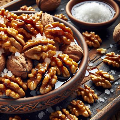 Image of Salty and Sweet Walnuts