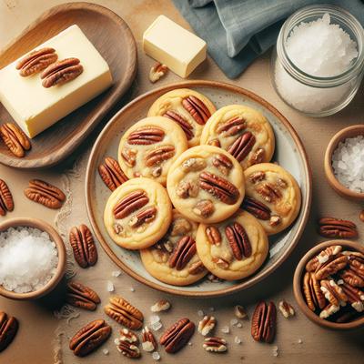 Image of Salty Sweet Butter Pecan Cookies