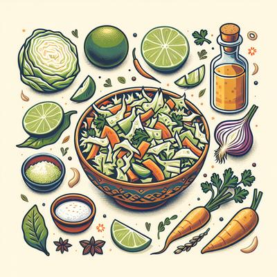 Image of Salvadoran Cabbage Salad Curtido