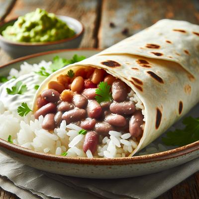 Image of Sam's Rice and Bean Burritos Oamc