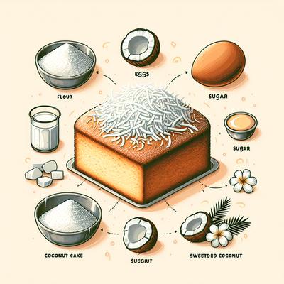Image of Sam Champion's Coconut Cake