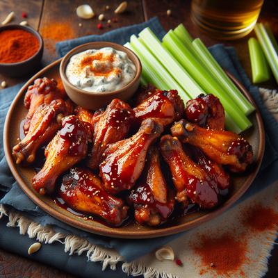 Image of Samantha's Bbq Chicken Wings