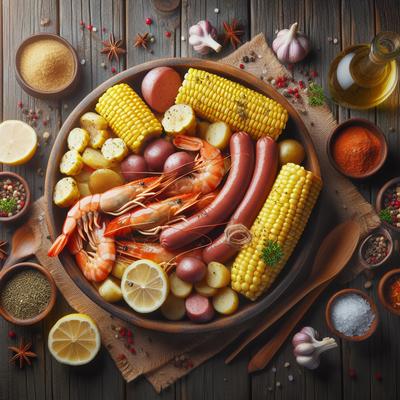 Image of Samantha's Shrimp and Sausage Boil