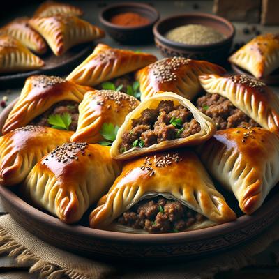 Image of Sambusak Filled Beef Pastries