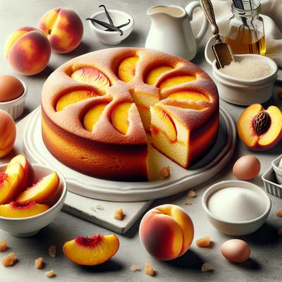 Image of Sammie's Peach Cake