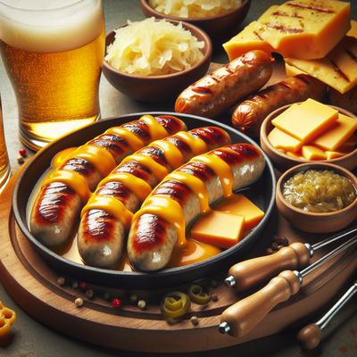 Image of Sammy's Cheddar Beer Brats