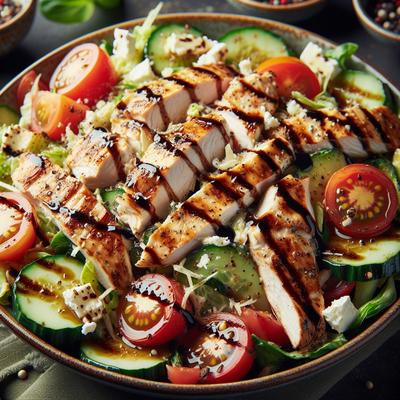 Image of Sammy's Grilled Chicken Salad with Balsamic Dressing