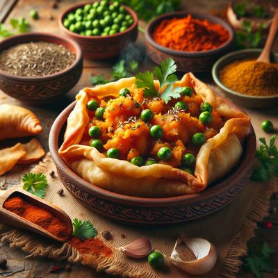 Image of Samosa Filling Spicy Potato
