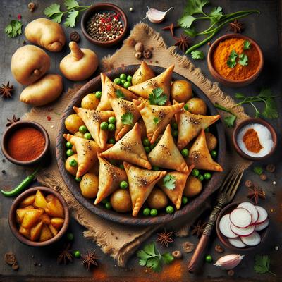Image of Samosa Potatoes