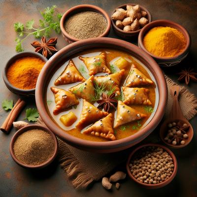 Image of Samosa Soup