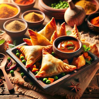 Image of Samosas Moosewood
