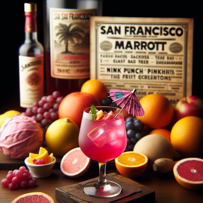 Image of San Francisco Marriott's Pink Punch