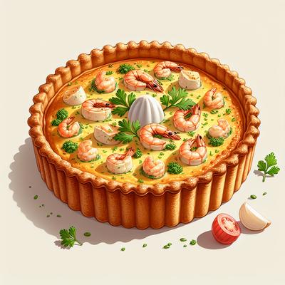 Image of San Francisco Seafood Quiche