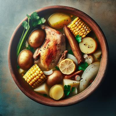 Image of Sancocho De Gallina Colombian Chicken Soup