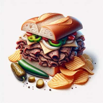 Image of Sandwich King Italian Beef Sandwiches