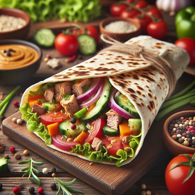 Image of Sandwich Wrap Mock Lavash Bread Gluten Free