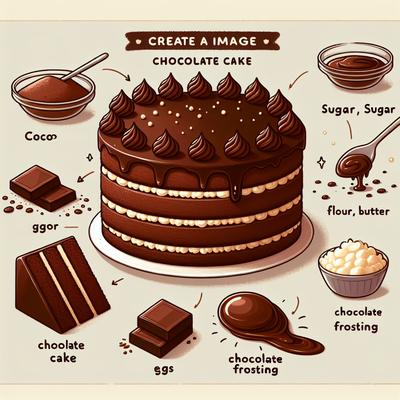 Image of Sandy's Awesome Chocolate Cake