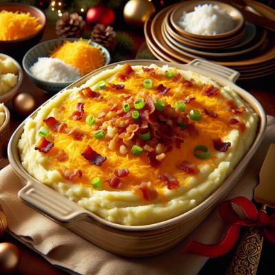 Image of Sandy's Holiday Mashed Potato Casserole