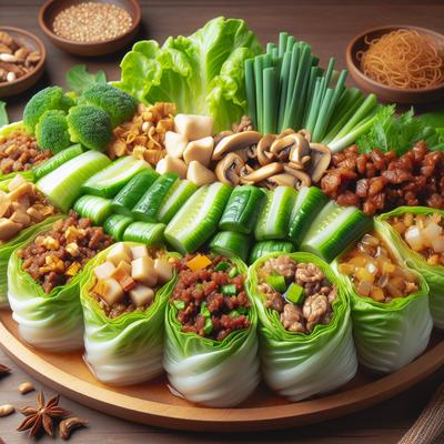 Image of Sang Choy Baw Lettuce Rolls