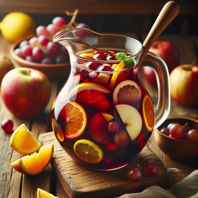 Image of Sangria with Whatever's Around