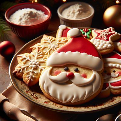 Image of Santa Cookies