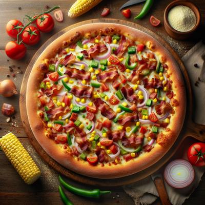 Image of Santa Fe Bacon Pizza