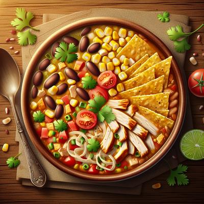 Image of Santa Fe Chicken Tortilla Soup