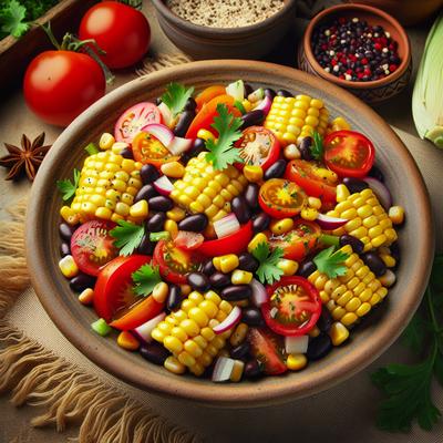 Image of Santa Fe Corn Black Bean Salad