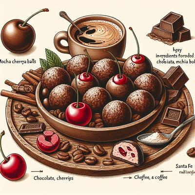 Image of Santa Fe Mocha Cherry Balls