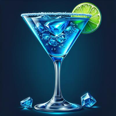 Image of Sapphire Sea Martini