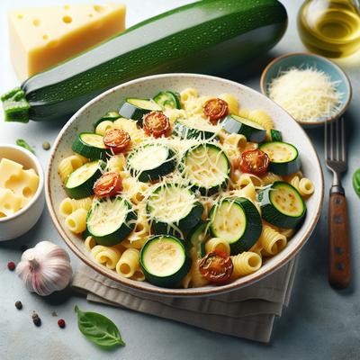 Image of Sara's Cheesy Zucchini Pasta Dinner
