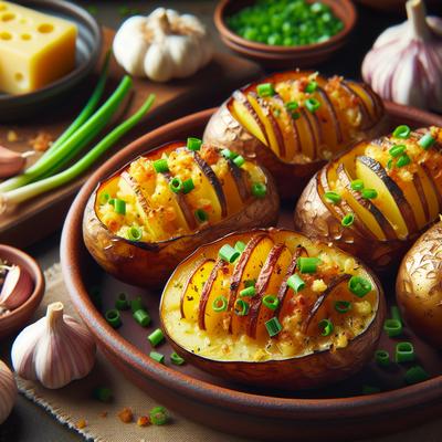 Image of Sara's Garlic Roasted Potato Skins
