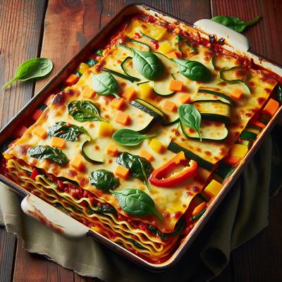 Image of Sarah's Amazing Vegetarian Lasagna
