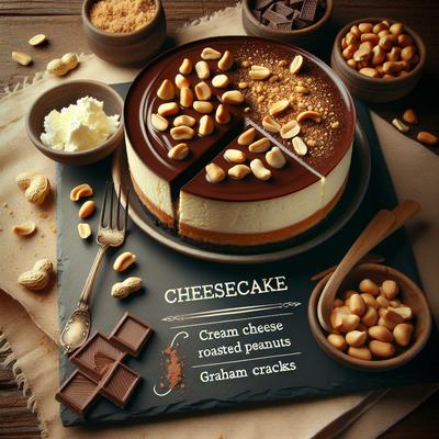 Image of Sarah's Choco Peanut Cheesecake