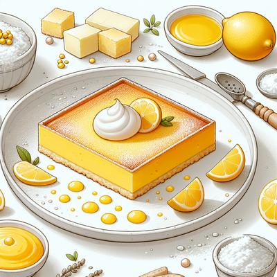 Image of Sarah's Creamy Custard Lemon Bars