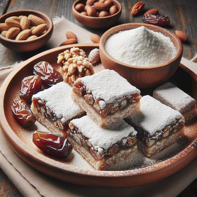 Image of Sarah's Powdered Date Bars